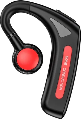 Produktbild von Kopfhörer kabellos Headset Bluetooth Single Luftleitung Knochenschall Sportkopfhörer Ohrhaken Mikrofon Bluetooth-Headsets für EIN Ohr Bone Conduction