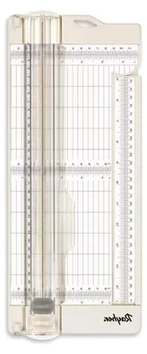 Produktbild von Papierschneidemaschine / Papierfalzmaschine, Schnittlänge bis 30,5 cm, schneidet oder falzt bis zu 5 Blatt Papier (80 g/m²)