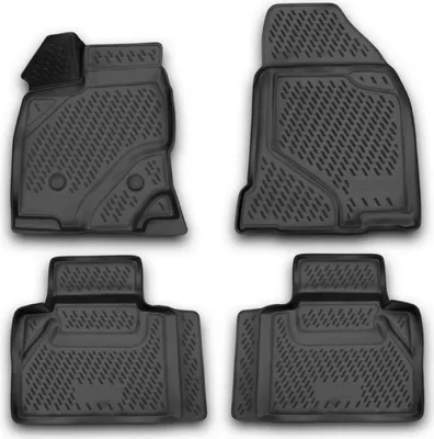 Zdjęcie produktu dla 2007-2014 Ford Edge dywaniki podłogowe TPE czarne 4 szt