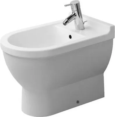 Obrázok produktu pre DURAVIT 2230100000 Starck 3 podlahový bidet 560 mm s vývodom,
