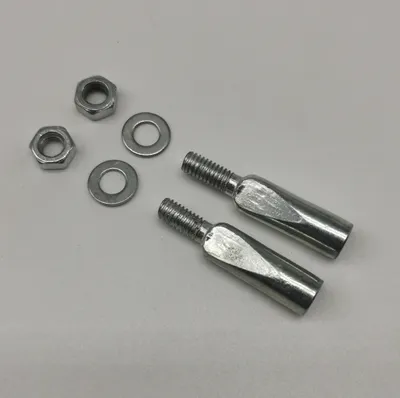 Produktbild von Kurbelkeile 2 Stück (1 Paar) | Kurbelkeil | Tretlagerkeil | 9,5 mm kurze Fläche