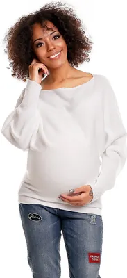 Immagine prodotto di PeeKaBoo Maglione maternità donna Barcs Bianco Universale