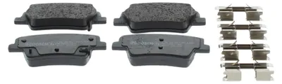 Produktbild von BOSCH Bremsbeläge Satz Hinten für HYUNDAI Santa Fé III (DM) 0 986 460 151