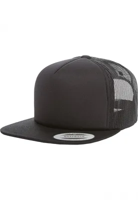 Produktbild von FLEXFIT 6005FF | Foam Trucker Cap / Kappe / Mütze - Farbe: Black - Größe: One Size