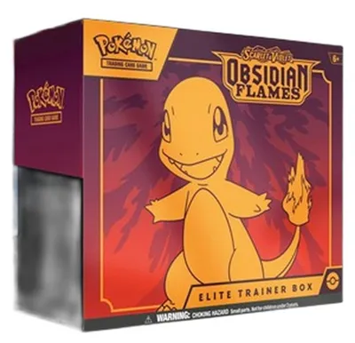 Produktbild von Pokemon Obsidian Flames Elite Trainer Box