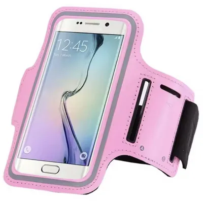 Produktbild von Handyhalter zum Laufen – Sportarmband – Laufen – Armband – Rosa – Handyhülle – verstellbar – Laufgürtel – max. 5,5-Zoll-Telefon – Armband-Telefonhalter – CHPN