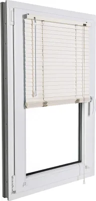 Produktbild von SONELLO Aluminium Jalousie 45cm x 100cm Creme Alu Jalousie Klemmfix ohne Bohren Sichtschutz Blendschutz Lichtschutz Sonnenschutz für Fenster und Türen