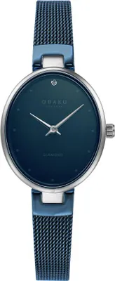 Produktbild von Uhr Obaku Frauen Blau Obaku-V312LXCLML