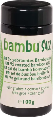 Produktbild von Bambussalz - 9x gebrannt sehr grob 100g