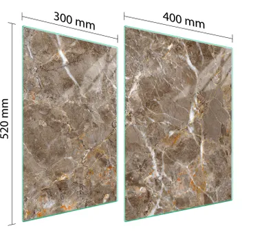Obrázok produktu pre Sklenená Ochranná Tabuľa Pre Herd 70X52 Marble
