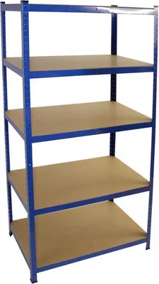 Produktbild von Steckregal Werkstattregal Kellerregal 200x100x50 Schwerlastregal blau 875kg