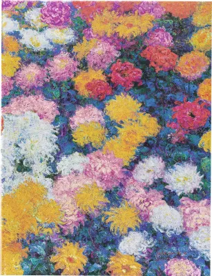 Zdjęcie produktu dla Notatnik w linie Paperblanks Monet’s Chrysanthemums Ultra