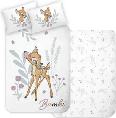 Productafbeelding van Bambi, bloemenprint, beddengoed