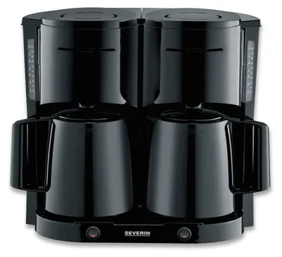 Produktbild von SEVERIN Duo-Filterkaffeemaschine mit 2 Thermokannen KA 9315