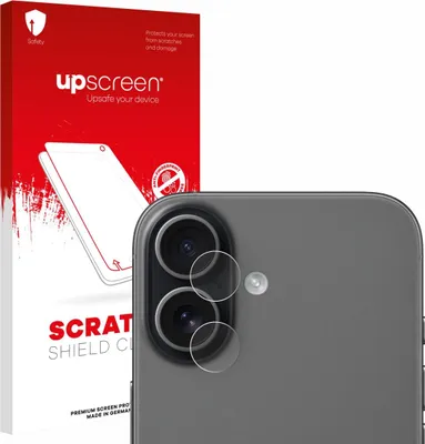 Produktbild von upscreen Schutzfolie für Apple iPhone 17 (NUR Kameraschutz) Displayschutz Displayschutzfolie Folie Klar Transparent