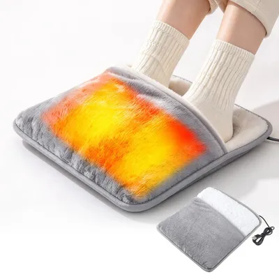Productafbeelding van USB elektrische voetwarmer, 30 x 30 cm, constante temperatuur 55°C