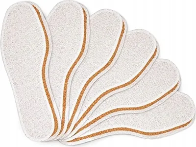 Produktbild von Ultraleichte Schuheinlagen - Kaps Korkfrottee Set mit 6 Paaren - Größe 44 EUR