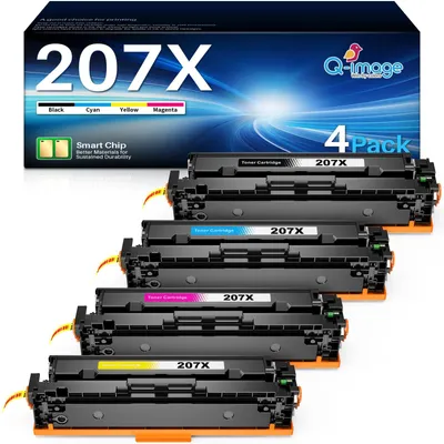 Image de Cartouche Tonerset 207X compatible avec les imprimantes HP Color LaserJet MFP