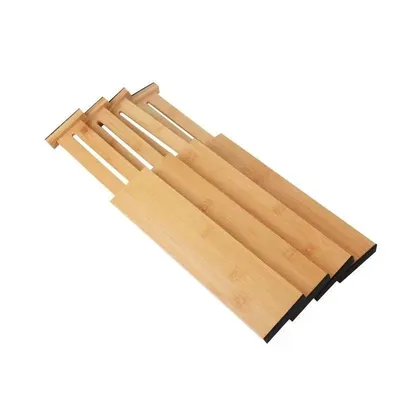 Zdjęcie produktu dla Bambusowy organizer do szuflady 4 szt. GA02