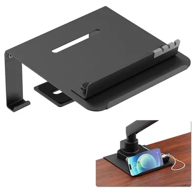 Produktbild von Monitorarm Verstärkungsplatte mit Telefonhalter