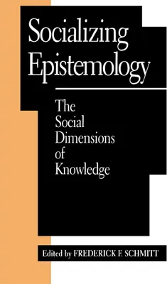 Produktbild von Socializing Epistemology