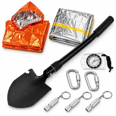 Produktbild von Survival Kit Outdoor Notfallset Camping Wandern Vorsorge 5 Varianten zur Auswahl – Survival Kit Outdoor