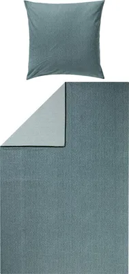 Produktbild von REDBEST Wendebettwäsche petrol-salbei 1x 135x200 cm + 1x 80x80 cm