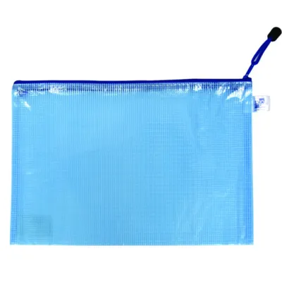 Produktbild von KARTON P+P Versandtasche mit Reißverschluss A4 blau