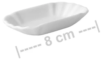 Produktbild von 6 Stück Porzellan Schale 9 cm/0,05 l "Pommesschale" Holst Porzellan