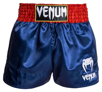 Immagine prodotto di Pantaloni da boxe Venum Classic - Blu/Rosso/Bianco - Taglia XS