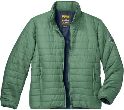 Produktbild von Gesteppte Jacke für Herren mit Kapuze, wasserabweisend, Größen von M bis 5XL
