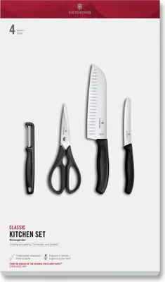 Produktbild von Classic, Küchenset, 4tlg, schwarz, G