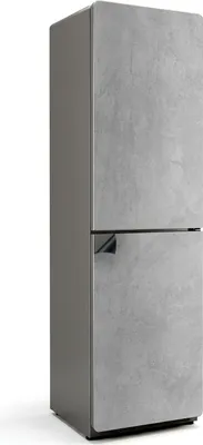 Produktbild von Dekorative Betonstruktur – Magnetische Kühlschrank Abdeckung – Dekorfolie magnetisch Küche – Kühlschrank Magnet Deko – selbstklebende Magnettafel – Magnetfolie für Kühlschranktür – 60x205 cm
