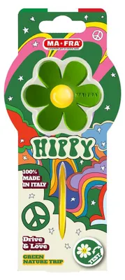Productafbeelding van Autoparfum 'Hippy' 'Nature Trip', groen - Bloemige geur