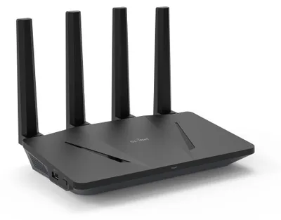 Produktbild von GL.iNet GL-AX1800(Flint) WiFi 6 - Dual Band Gigabit Wireless Internet Router | 5 x 1G Ethernet Ports | Up to 120 Devices | Amazing OpenVpn&Wireguard Speed | WPA3 Security | MU-MIMO | 802.11ax