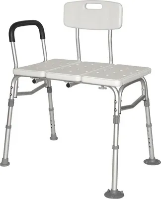 Image de Marchepied de lit 504D - Marchepied en acier à 2 marches - Main courante antidérapante réglable - Capacité de charge de 204 kg - Aide au lever au lit pour personnes âgées - Couleur 504D