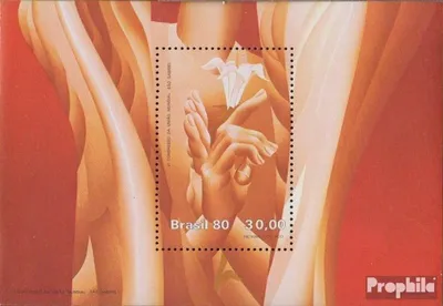 Produktbild von Briefmarken Brasilien 1980 Mi Block44 (kompl.Ausg.) gestempelt Kongreß des Weltbundes