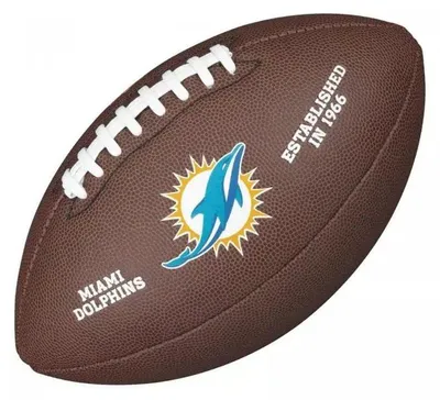 Image de Ballon Football Américain NFL Miami Dolphins Wilson Licenced