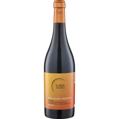 Obrázok produktu pre Luna Argenta Negroamaro Primitivo s vanilkou a tmavým ovocím 750ml