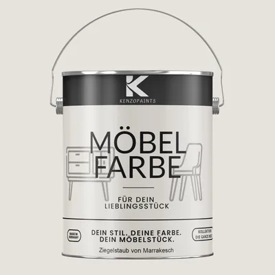 Produktbild von Kenzopaints 2,5Liter Möbelfarbe Möbellack - Ziegelstaub von Marrakesch