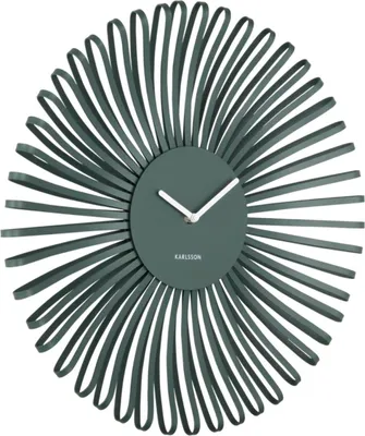 Produktbild von Karlsson - Wanduhr Polo - Grün - 48x48x48cm