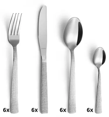 Produktbild von Amefa 24-tlg. Besteckset LINEN