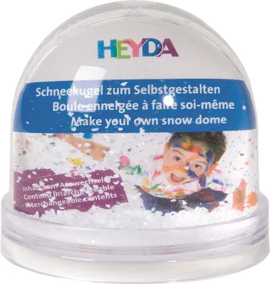 Image de 6X Heyda 204888400 Schneekugel 9cm
