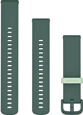 Produktbild von Garmin Schnellwechsel-Armband 20 mm Silikon. Jaspisgrn