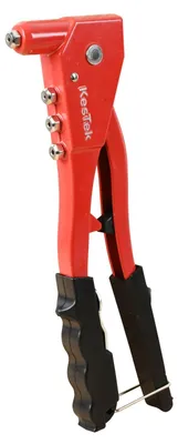 Produktbild von KesTek Nietzange Blindnietzange Popnietzange Nietenzange Set mit Nieten 4 Groessen