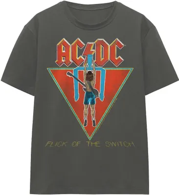 Produktbild von AC/DC - "Flick of the Switch" T-Shirt für Herren/Damen Uni TV15419 (S) (Holzkohle)