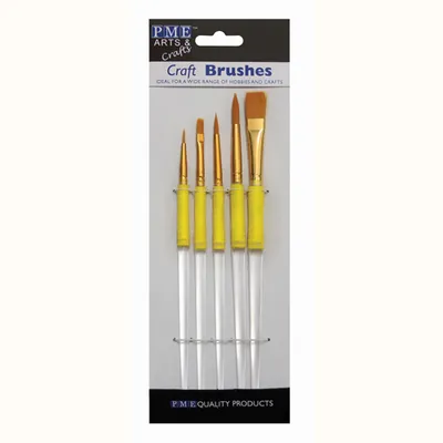 Produktbild von PME CB1007, Flachpinsel, Mehrfarbig, 5 Stück(e)