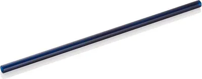 Produktbild von Glastrinkhalm mit Bürste Set NOCTURN, 23 cm, Ø 8 mm, blue, Set á 50 Stück