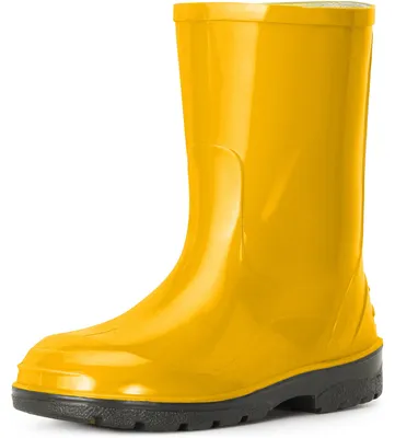 Image de Ladeheid Kinder Mädchen Jungen Gummistiefel Regenstiefel LA-939 (jaune, 21 EU)