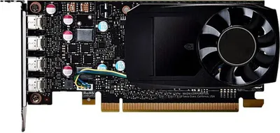 Produktbild von Quadro P1000 4 GB Grafikkarte DDR5 Professionelle Grafikkarte fuer Zeichenmodellierung, Rendering und Videobearbeitung mit 4 miniDP-Schnittstellen